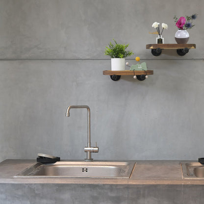 The Oval Floating Shelves