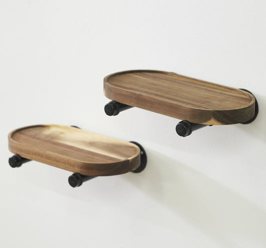 The Oval Floating Shelves